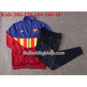 FC Barcelona 2020-2021 Børn Træningsjakke Dragt M002